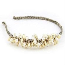 Neueste Stil Perle Perlen Haarband Stirnbänder Für Mädchen BH10